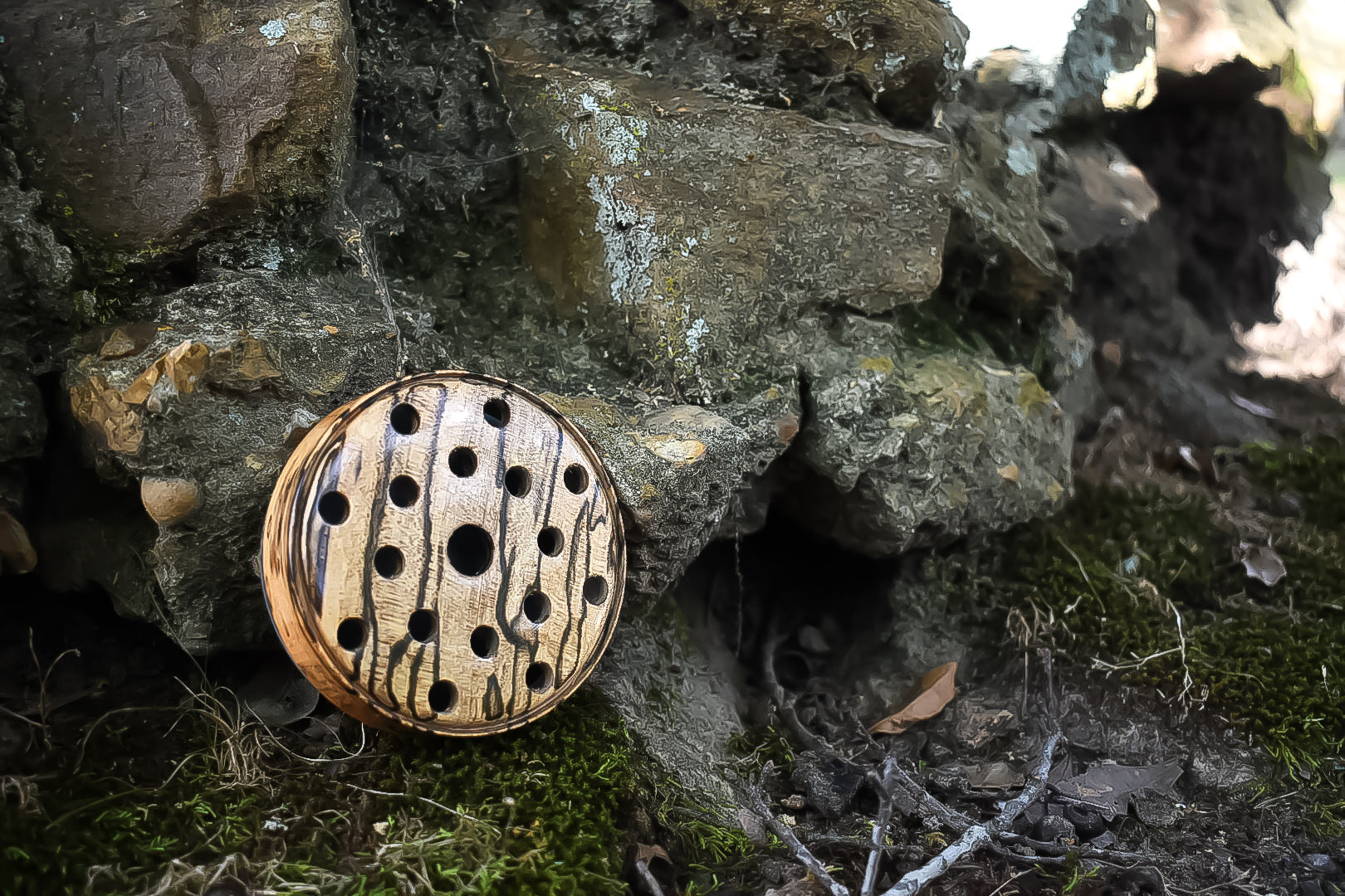 Highly Figured Spalted Maple Friction Call